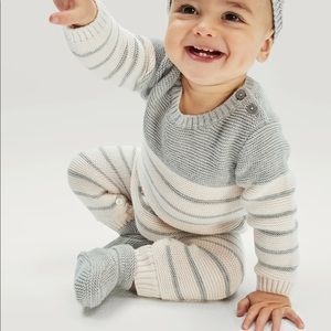 Baby Brannan Striped One-Piece 6-12m
